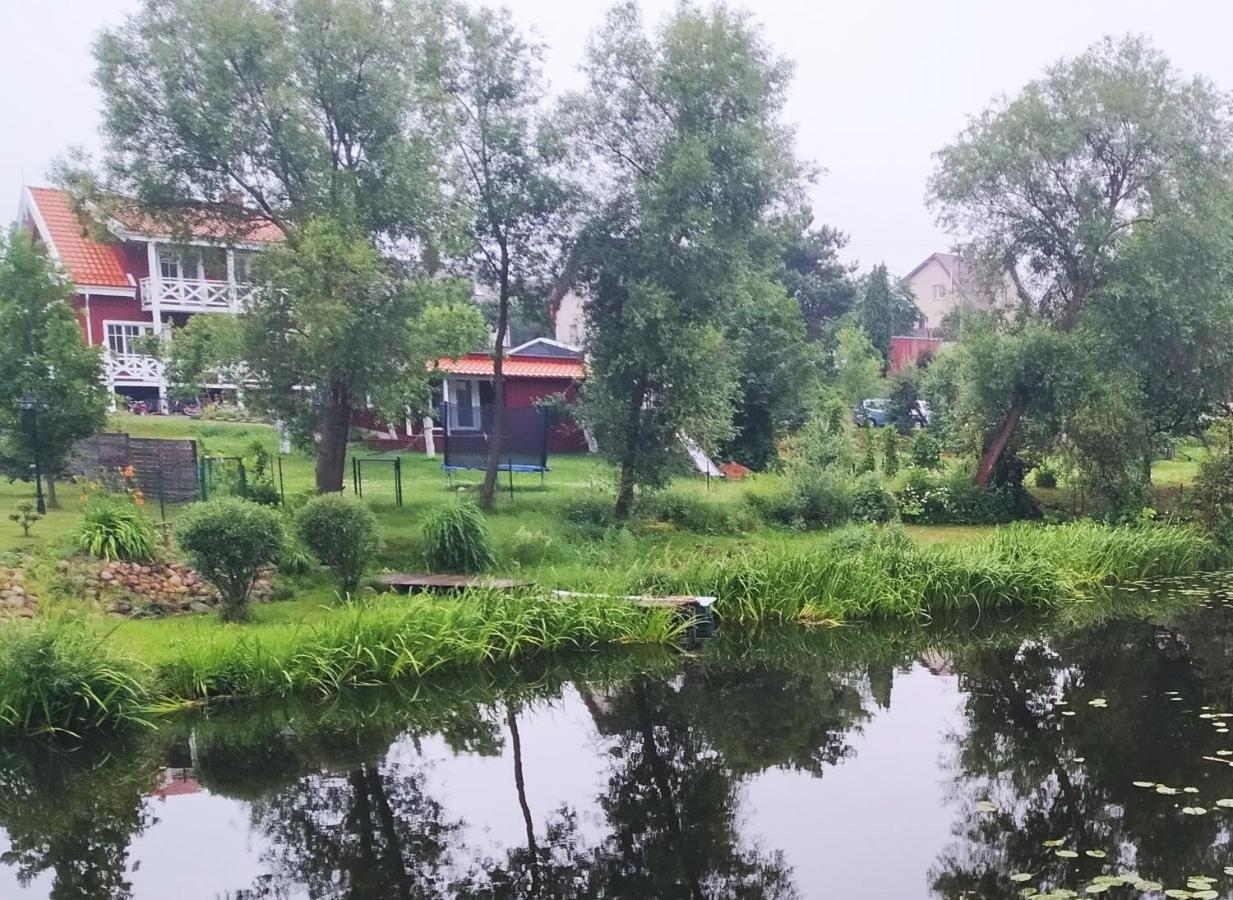 クレチンガ River Side Studio, 9Mi From Palanga, With Saunaヴィラ エクステリア 写真